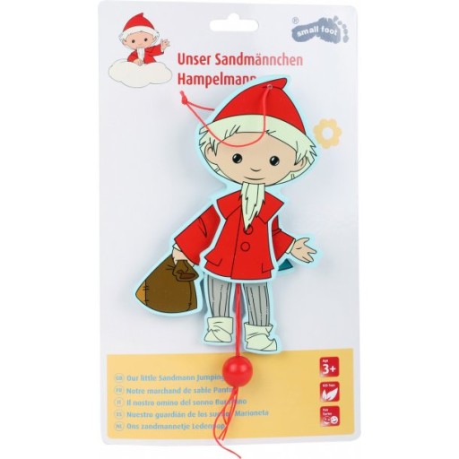Drevená bábka s pohyblivými končatinami Small Foot 17cm