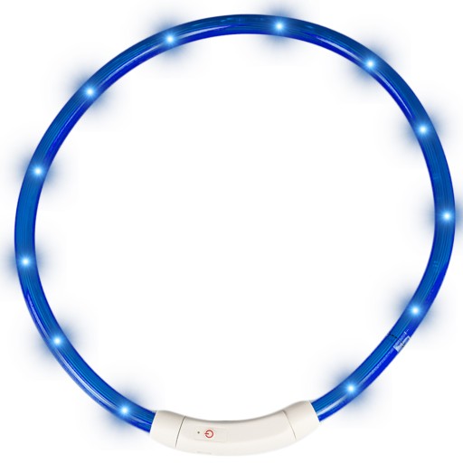 LED OSVETLENIE PRE PSA A MAČKY, NASTAVITEĽNÉ, 70 cm