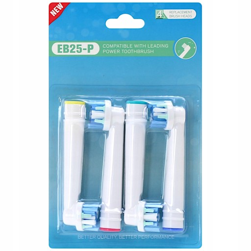 Hlavice zubnej kefky Oral-B Braun EB25-P 4 ks