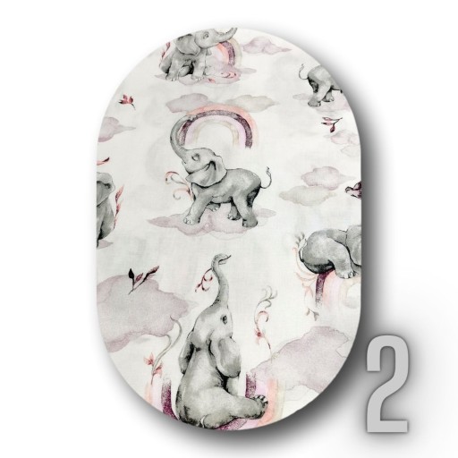 Obliečka do gondolového kočíka s gumičkou Girl Patterns