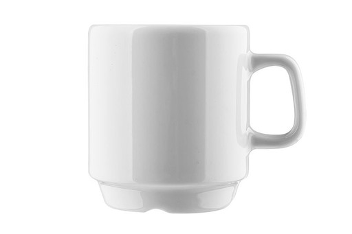 Vysoký pohár 200 ml stohovateľný pohár Kaszub Hel LUBIANA porcelán