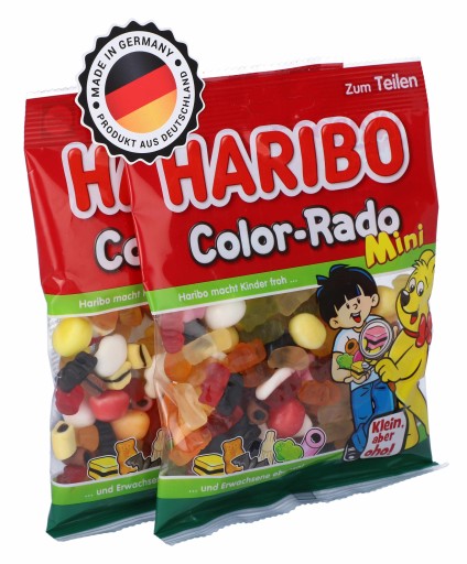 Želé fazuľky HARIBO Color-Rado MINI MIX príchutí
