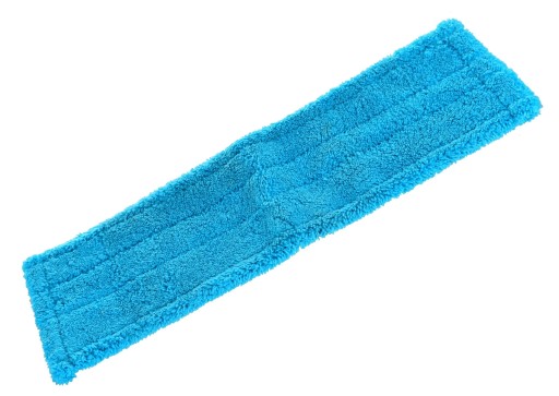 NÁHRADA MOPU PLOCHÁ VLOŽKA Z MIKROVLÁKNA DC MODRÁ