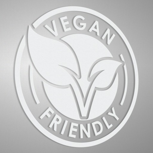Vegan Friendly nálepka 10x10