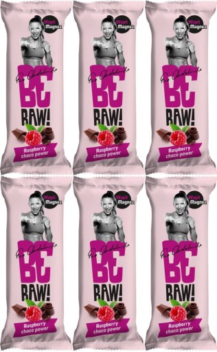 BUĎ RAW bar! malinové vlašské orechy 40g x6