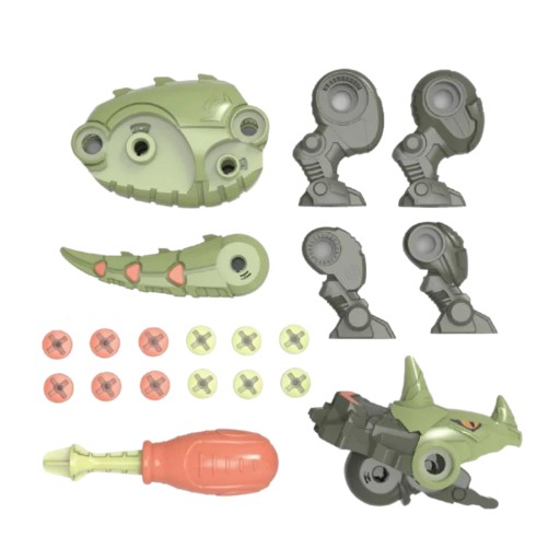 SÚPRAVA DINOSAUR NA SKRUTKOVAČKU ZÁSADNÁ KLIETKA HÁDANKA