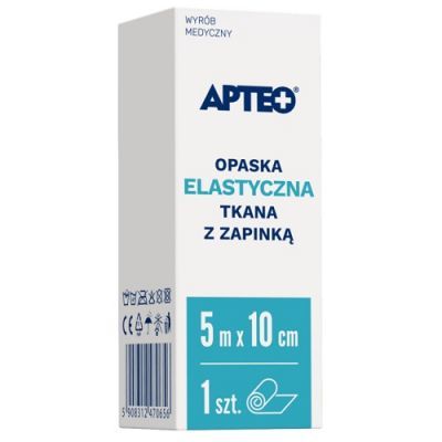 APTEO CARE gumička so zapínaním 5m x 10cm
