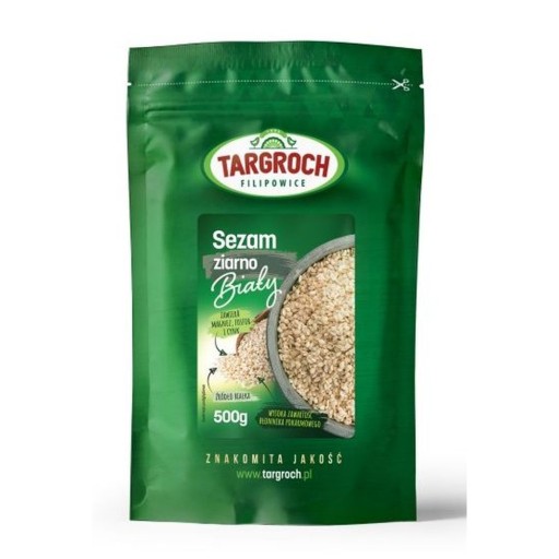 Biely sezam, lúpané, lúpané zrno, 500 g