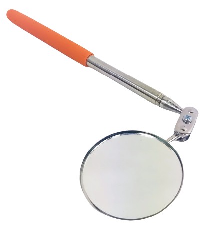 TELESKOPICKÉ OCELOVÉ KONTROLNÉ ZRKADLO 19-35CM
