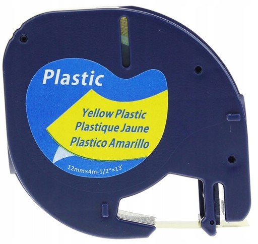 DYMO LetraTag páska 12mmx4m žltá 59423 Plast