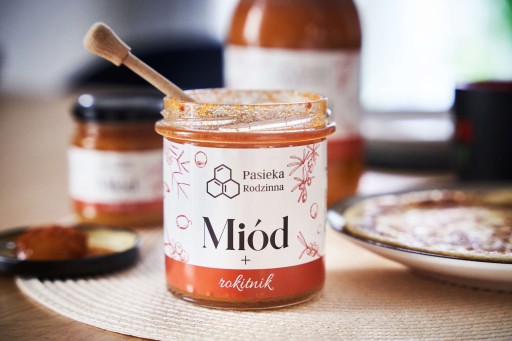 Medová smotana s rakytníkom 240g