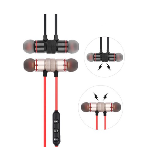 BEZDRÔTOVÉ ŠPORTOVÉ SLÚCHADLÁ DO UŠÍ BLUETOOTH