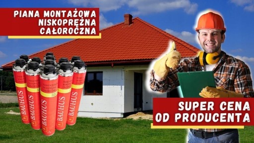 BAUHUS NÍZKOTLAKOVÁ MONTÁŽNA PENA PO CELÝ ROK