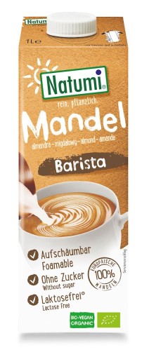 BARISTA MANDĽOVÝ NÁPOJ NEOBSAHUJE BIO CUKOR 1L