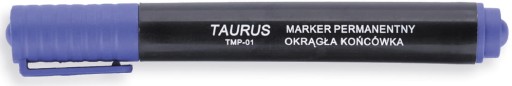 TAURUS 9001A modrý permanentný okrúhly popisovač