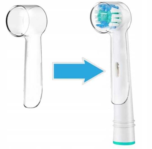 8x NÁHRADNÁ HLAVICE KEFEK FLEXI ORAL-B + KRYT PÚZDRA