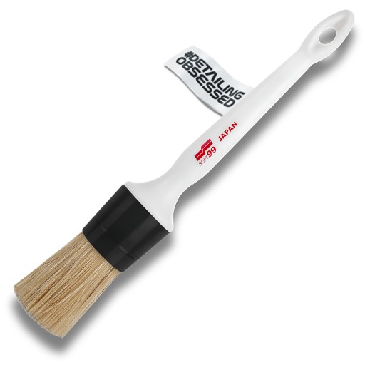 Soft99 Interior Brush Black 30 mm detailná kefa pre interiér kokpitu
