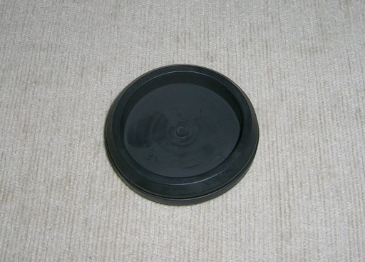 gumový priepust s prepážkou 60/67mm, 1 ks, čierny