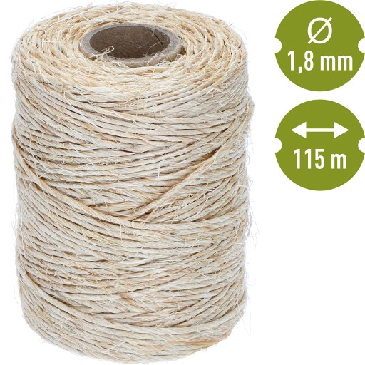 SISAL LINE 250g, BIOLOGICKÝ, EKOLOGICKÝ