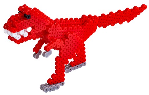 Žehliace korálky Žehliaci stroj 3D Dinosaurus Pohyblivé prvky Tyrannosaurus