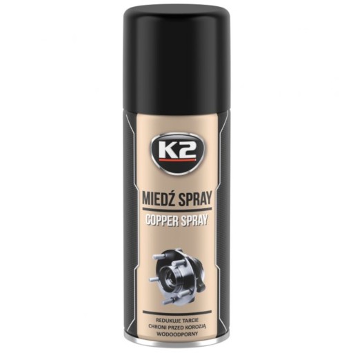 K2 COPPER SPRAY Vysokoteplotné medené mazivo
