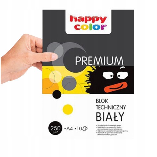 ŠKOLSKÝ BLOK TECHNICKÝ PAPIER A4 TVRDÝ PAPIER