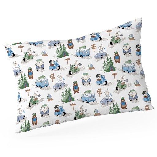 VZORY NA VANKÚŠ 40x60 BAVLNA VZORY NA Zips!