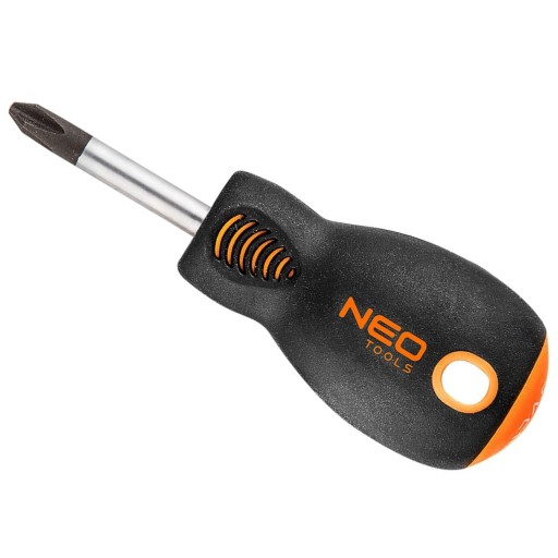 NEO KRÍŽOVÝ SKRUTKOVAČ PH2 38MM S2 MAGNET KRÍŽOVÝ SKRUTKOVAČ 04-023
