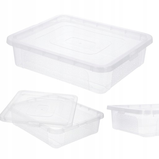 Box box, uzavretá plastová nádoba, 10l box s vekom, nádoby