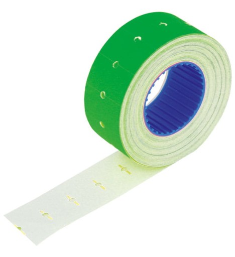 CENOVÉ ŠTÍTKY 22x12mm ROVNÉ ZELENÉ GRAND