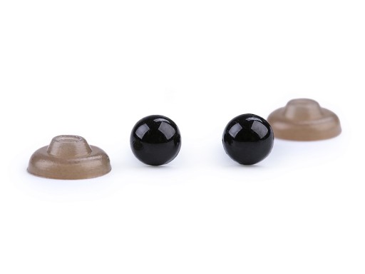 Krimpovacie očká pre maskotov 8 mm 10 ks (5 párov)