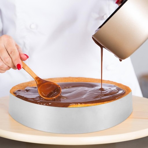 V3 SADA TORTOVÝCH KRÚŽKOV NA PEČENIE TORTY DVOJITÁ TORTA, 3 KS.