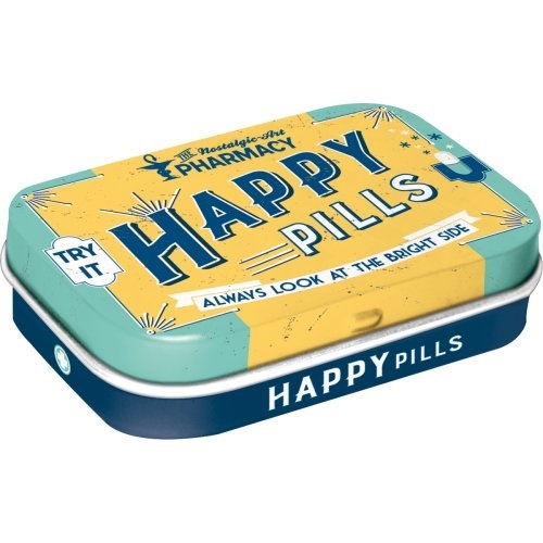 Mintbox Happy Pills box, retro darček