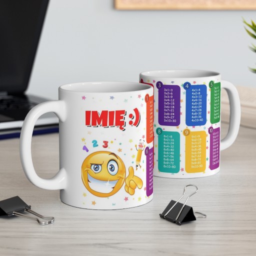 HRNČEK S VZDELÁVACÍM NÁSOBENÍM TABUĽKA + MENO