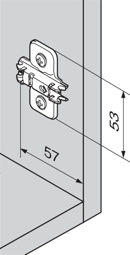 BLUM KLIP VODIČ PRE PÁNT 173L8130