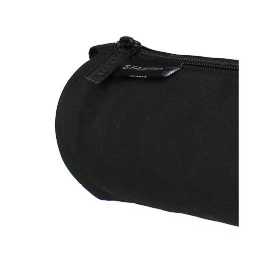 Školský peračník, tuba, 1 zips, čierny, čierny STARPAK