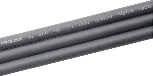 Plochý tienený signálový kábel HQ OFC 3x0,6/6mm PROLINK