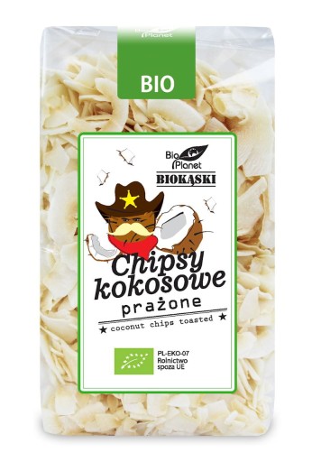 BIO PRAŽENÉ KOKOSOVÉ ČIPSKY 150 G - BIO PLANÉTA