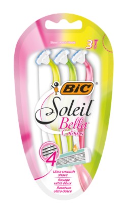 BiC Soleil Bella holiace strojčeky pre ženy 3 ks.