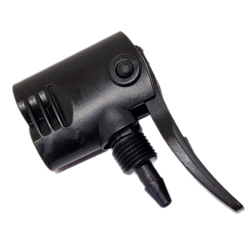 Hlavový upínací hrot na bicyklovú pumpu s AV / FV ventilom pre BETO