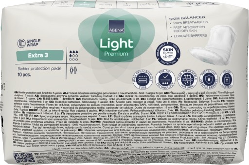Abena Light Extra hygienické vložky 10 ks