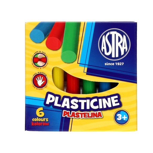 Plastelína 6col Astra 83811905