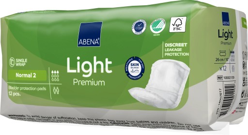 ABENA Light Normal savé hygienické vložky pre ženy urologické ntm