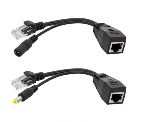 PoE adaptér - napájanie cez LAN pre AP, ROUTER