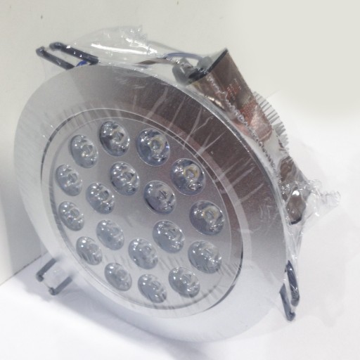 LED stropné svietidlo 18x1W 1260Lm, zápustné 18W