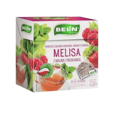 BELIN Melissa s malinou a jahodou, 20 sáčkov