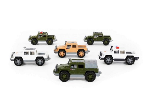 TERÉNNY JEEP POLICAJNÝ VOJENSKÝ 64172