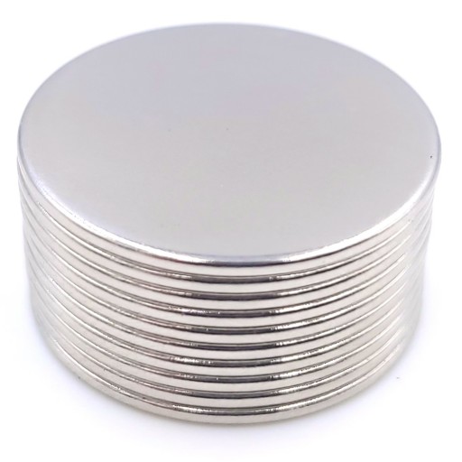 VALEC NEODYMOVÝ MAGNET 20x1 mm SILNÝ, okrúhly, kotúčový, HUNTER