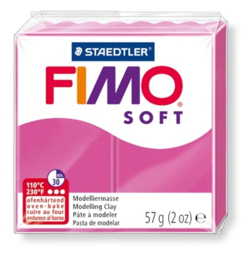 MODELINA FIMO SOFT farba -22 malinová