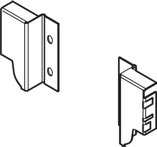 BLUM Z30M000S.04 zadná montáž, šedá ANTARO